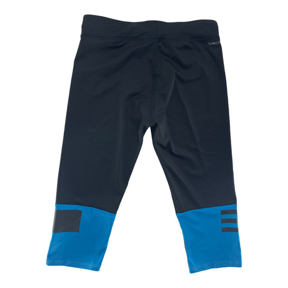 Adidas Girls Black Climalite Capri Leggings - Picture 2 of 5